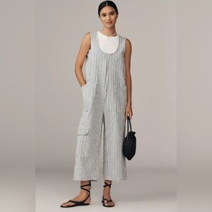 Pilcro Zip-Up Utility Jumpsuit L NWT